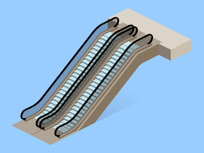 escalators